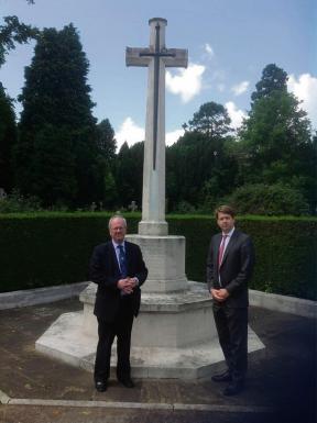 Lord Faulkner of Worcester and Robin Walker MP - click to view larger image